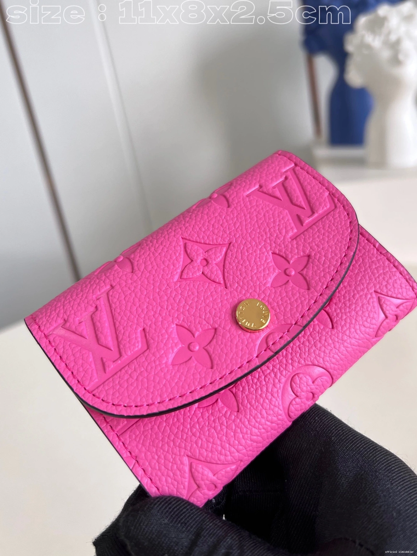 Official oldcobbler Rosalie Vuitton Purse Louis Coin 0731